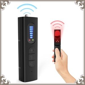 Wireless Hidden Camera Detector Device Anti Spy RF Scanner Bug Tracker Finder